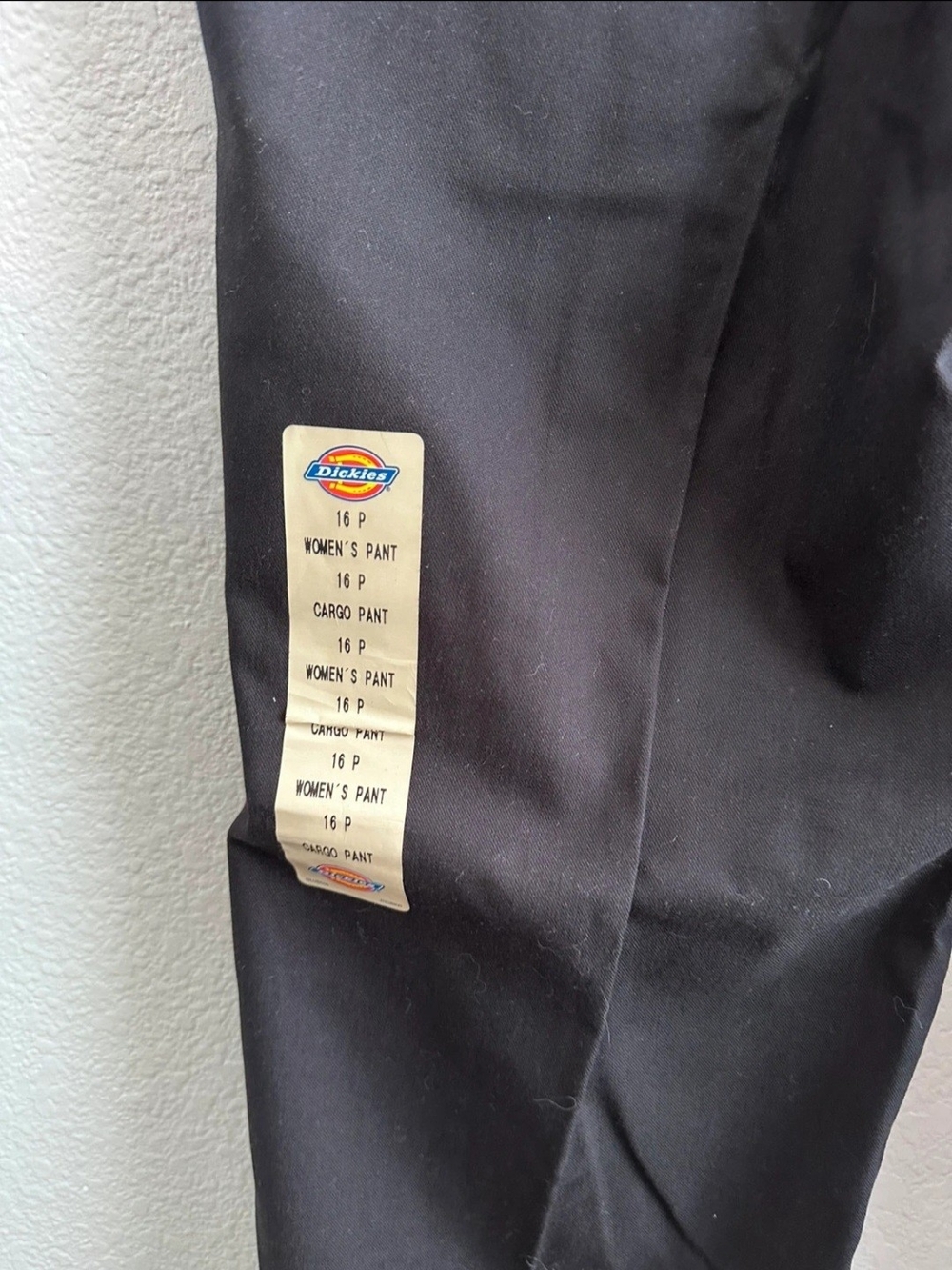 Dickies Women's Straight-Leg Black Utility Pants - Picture 6 of 9